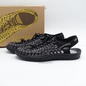 NEW KEEN x Artpara Fukagawa UNEEK Sandals 1029738 Black